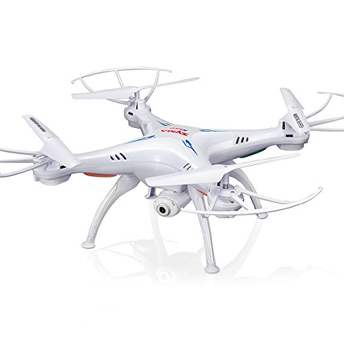 Cheerwing Syma X5SW-V3 FPV Explorers2 2.4Ghz 4CH 6-Axis Gyro RC Headless Quadcopter Drone UFO with HD Wifi Camera (White)