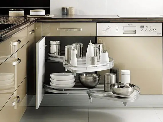 small kitchen storage solutions on a budget