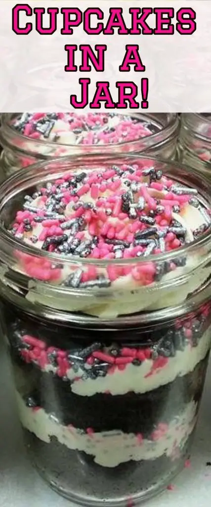 Gift Idea: Cupcakes in a Jar! Bake cupcakes in mason jars how to instructions and ideas 