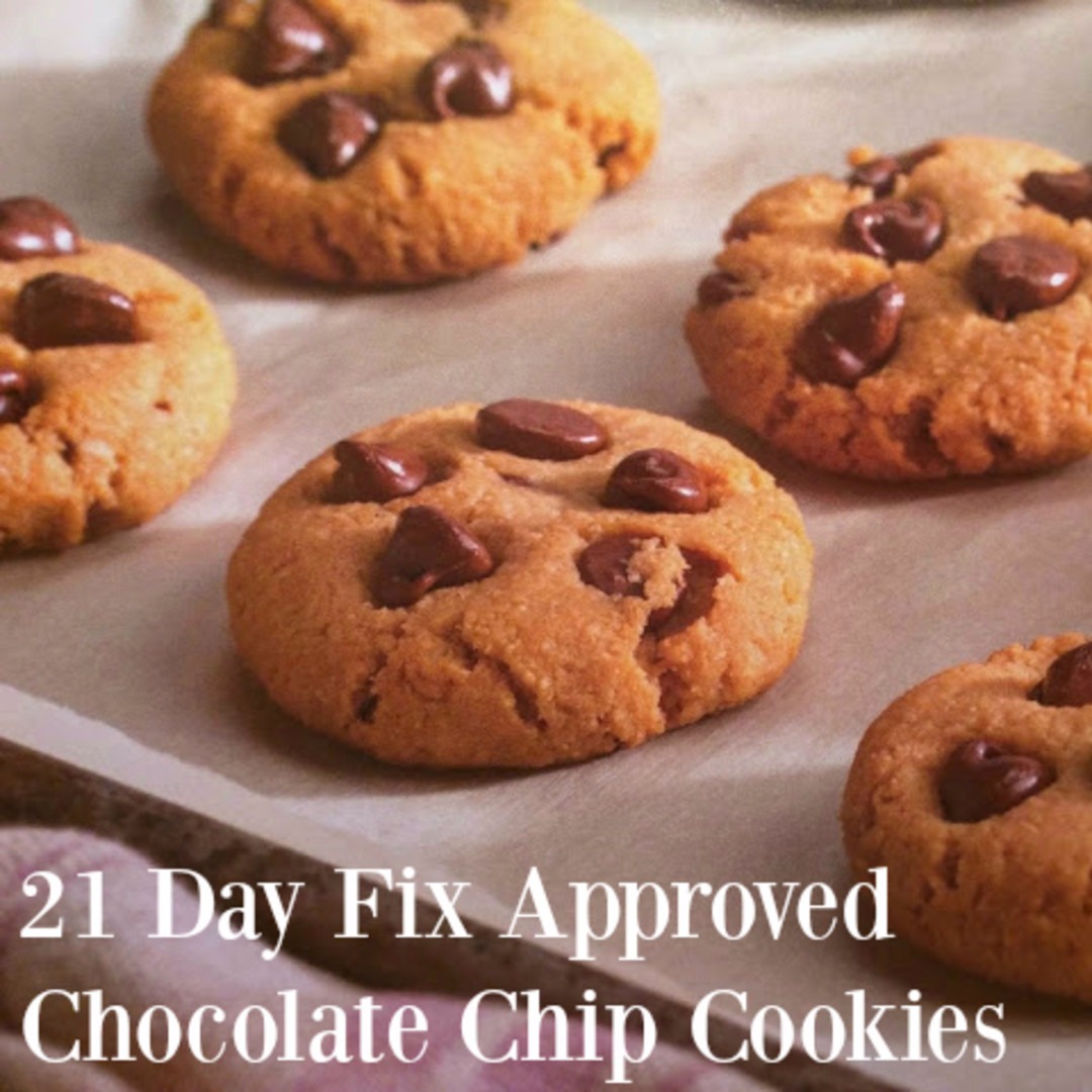 21 Day Fix chocolate chip cookie recipes (lots more 21 Day Fix dessert recipes on this page)