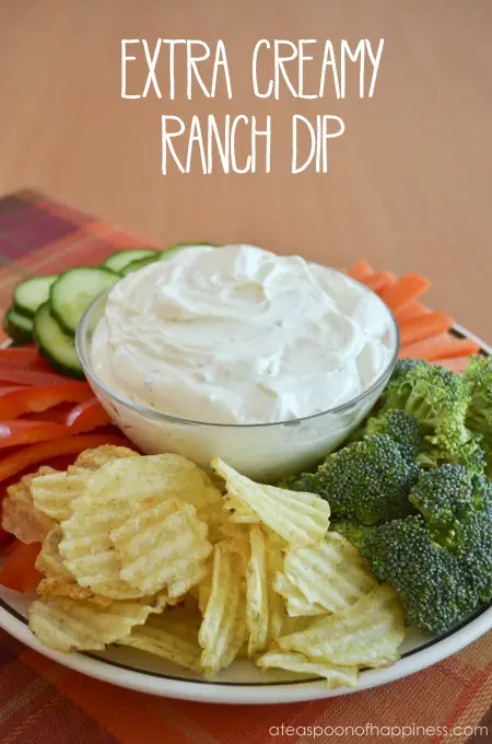 Creamy Homemade Ranch Dip Recipe