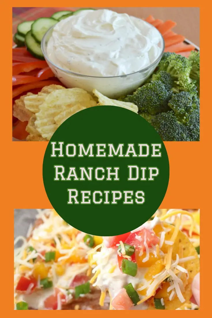 Easy Homemade Ranch Dip Recipes - try one of these ranch dip recipe ideas at home - crowd pleasers!
