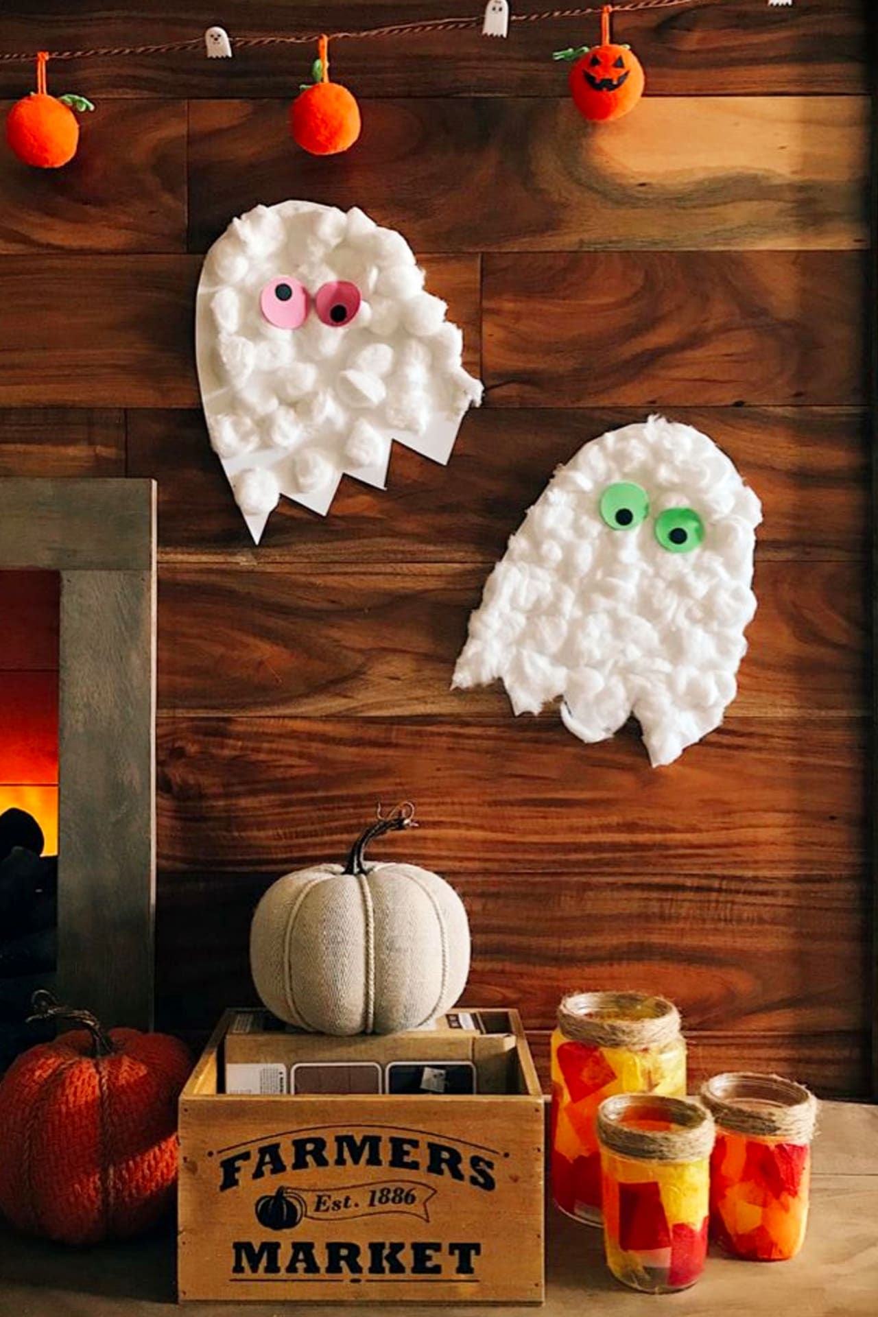 Easy Halloween crafts for toddlers to make - preschool crafts and art projects for Fall, Autumn and Halloween