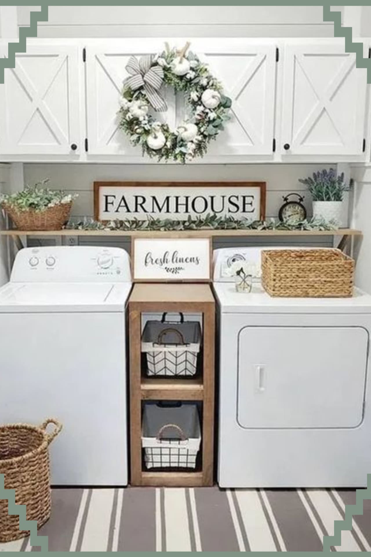 farmhouse-style-small-laundry-room-ideas-to-remodel-your-tiny-laundry