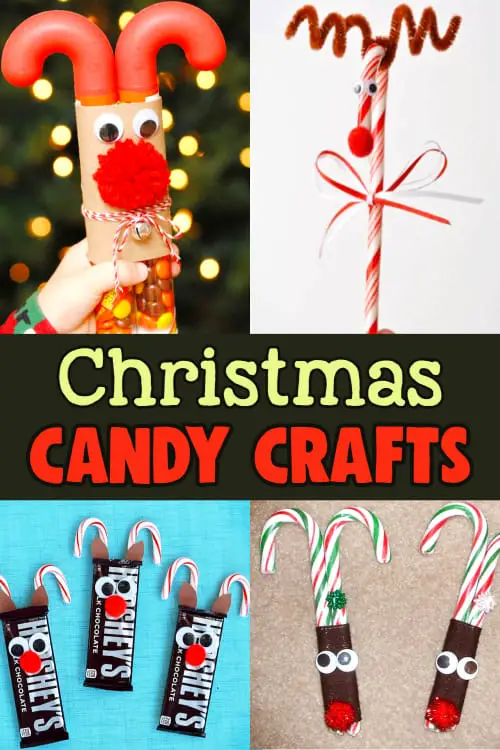 Christmas Candy Crafts and More Christmas Crafts For Kids