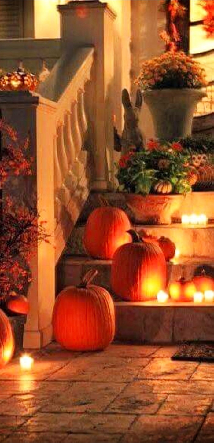 fall front porch decorating ideas