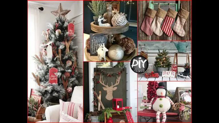 Rustic Farmhouse Christmas Decorating Ideas