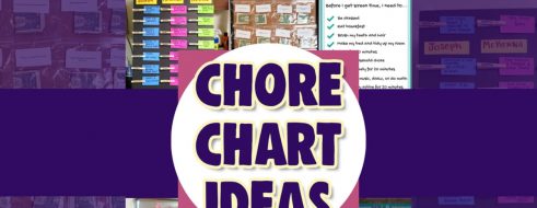 Chore Chart Ideas-DIY Chore Boards and Checklists For Kids  - simple homemade chore chart ideas, checklists and chore board ideas for kids and teens...