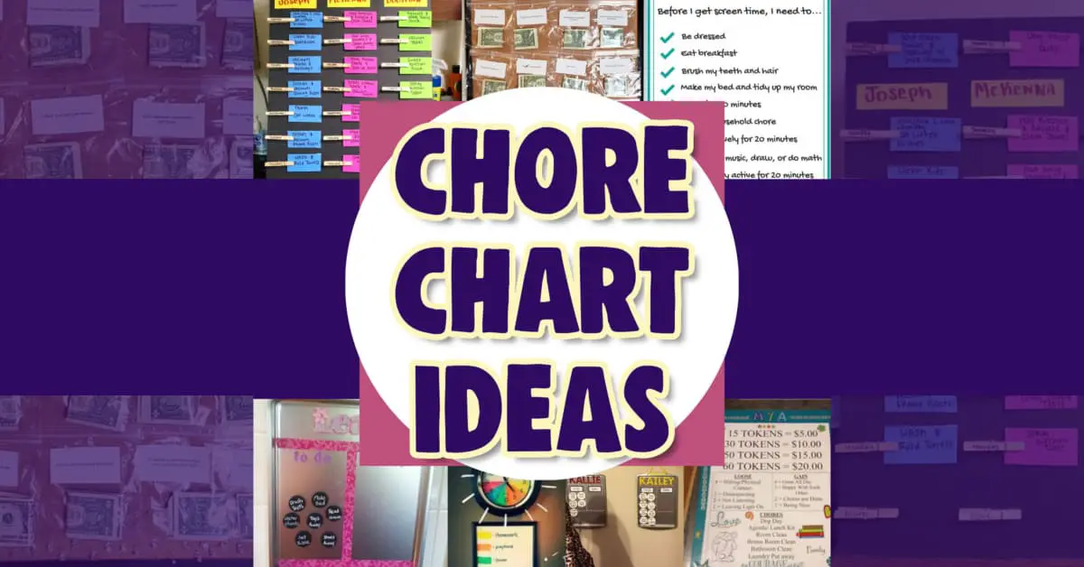 Homemade chore charts ideas-DIY chore charts for kids