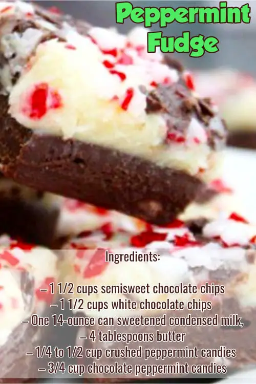 Easy Fudge Recipes - super simple chocolate fudge recipes with few ingredients.  Insanely good sweet treats for a crowd or Holiday party.  Choclate peppermint fudge recipe and more super easy fidge recipes for Christmas
