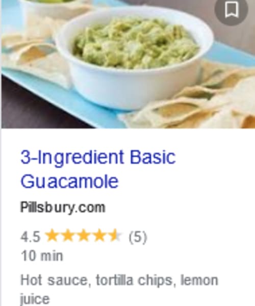 3 Ingredient Cold Appetizers - easy 3 ingredient guac dip to make ahead or for a crowd