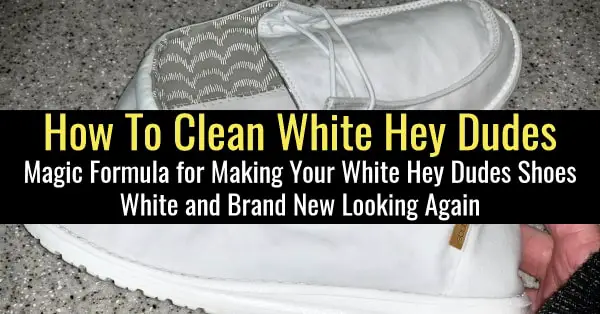 how to wash white hey dudes