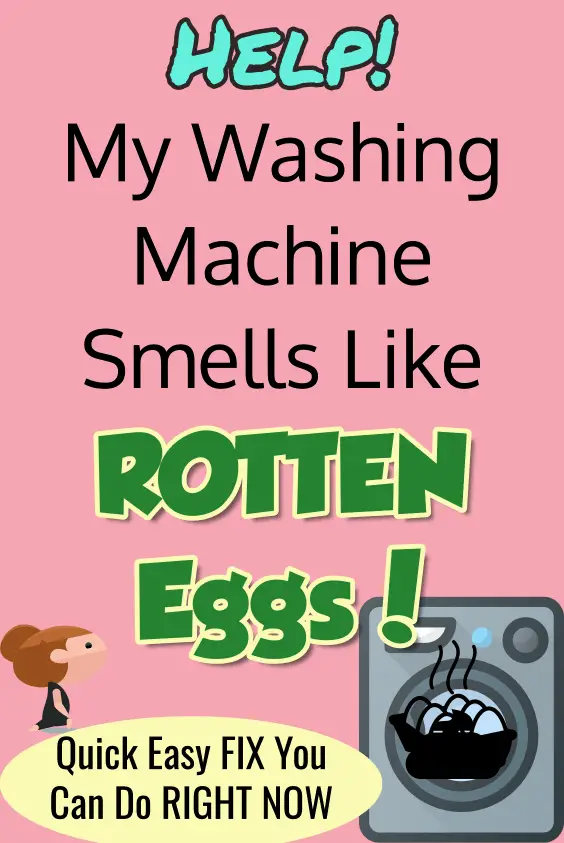Washing Machine Smells Like ROTTEN EGGS? Here's how to get rid of that rotten egg sewage odor in your washing machine - the EASY way