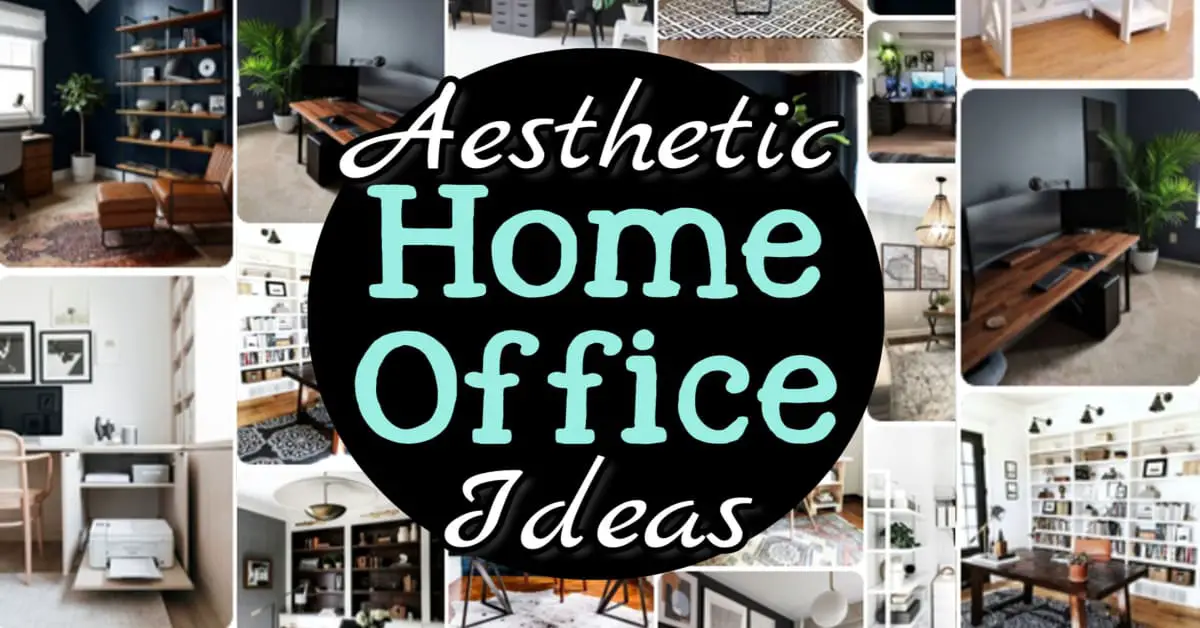 Aesthetic home office ideas for a small home office on a budget