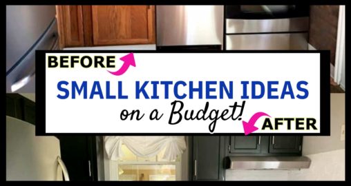 Small Kitchen Makeover Ideas For BIG Change on a Low Budget  -Today's topic - small kitchen remodeling on a budget! PICTURES of before and after cheap kitchen makeovers...