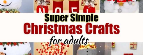 Simple Christmas Craft Ideas For Adults-OMG, So Cute!