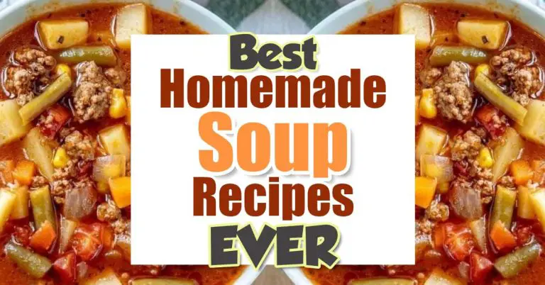 Homemade Soup Recipes - Best Home made Soup Recipes EVER