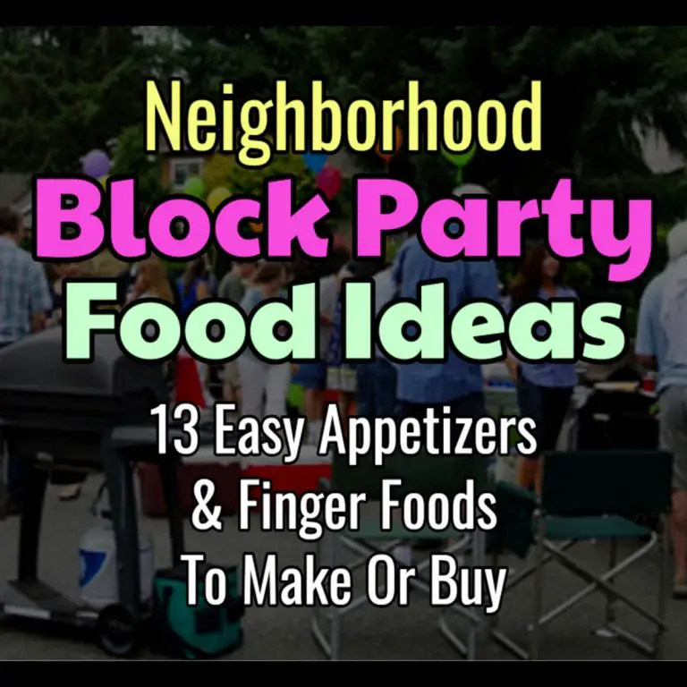 Cheap Easy Block Party Finger Foods - Best Snacks and Apps To Buy Make ...