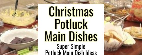 Potluck Main Dish Ideas For Bring-A-Dish Parties or Covered Dish Holiday Luncheons  -my favortie main dish recipes for potluck parties - these are must make recipes for a hungry crowd...