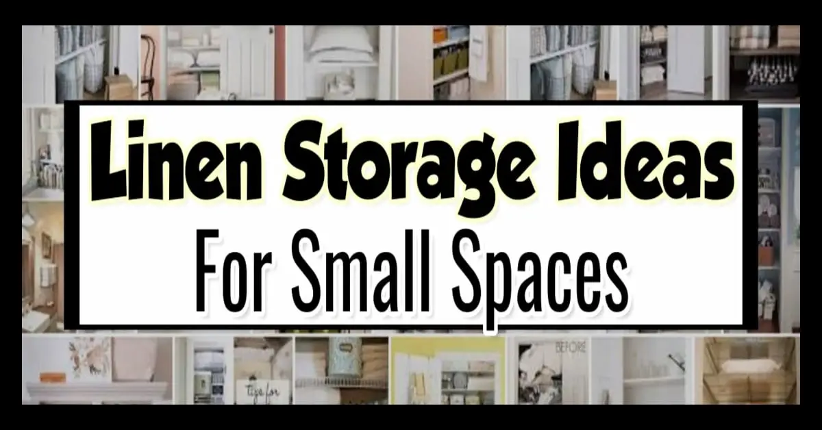 Linen Storage Solutions for Small Spaces, Tiny House and Small Apartments without a Linen Closet