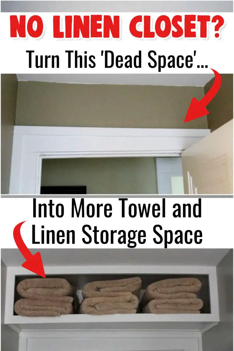 Linen and Towel Storage Ideas For Small Bathrooms With NO Linen Closet