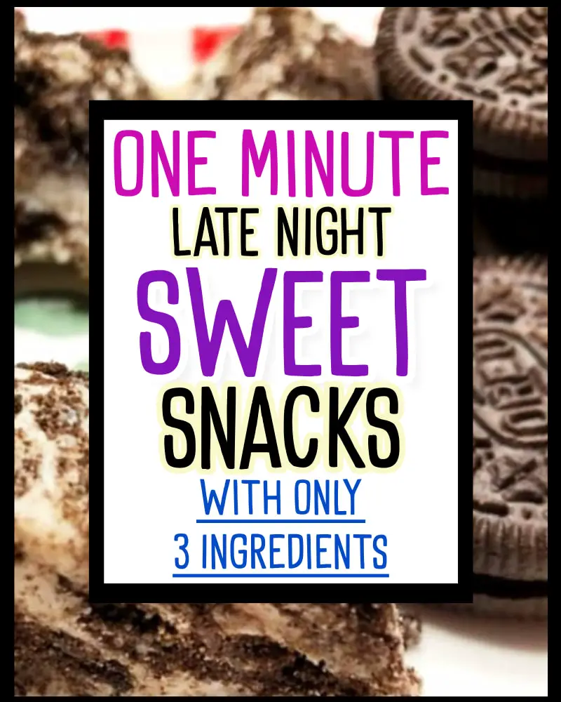 1-minute desserts - quick desserts for one no bake 5 minute sweet midnight late snacks to make at home with few ingredients