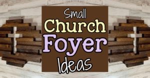 Church Foyer Ideas-Small Church Entryway and Lobby Decorating Ideas