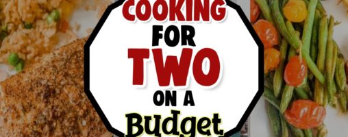 Cooking for Two On a Budget-Quick and Easy Weeknight Meals For 2  - quick easy cheap meals dinner ideas & recipes for two on a budget for good & simple family dinners for 2... or more...