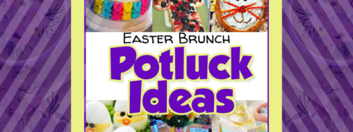 Easter Potluck Ideas For Church Work or ANY Easter Party  - having an Easter potluck at work, church or home? these Easter potluck ideas will be perfect for ANY crowd...
