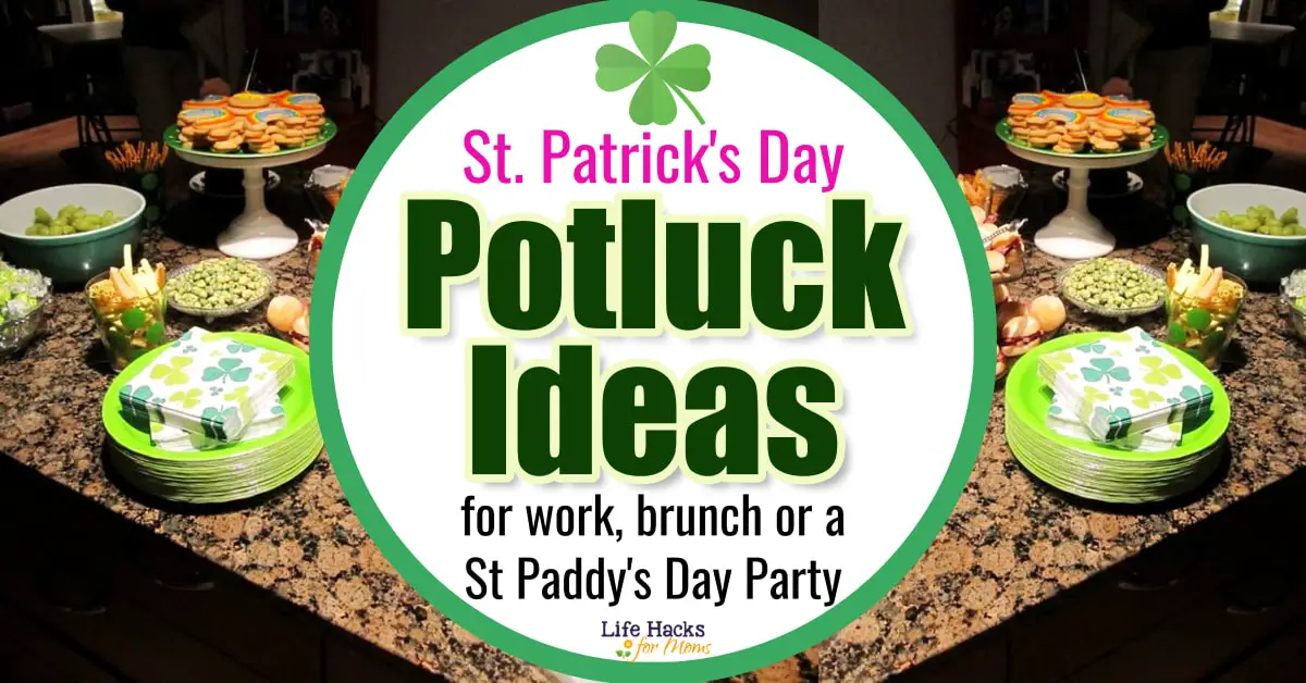St Patrick's Day Potluck Ideas for Work, Brunch or a St Paddys Day Party