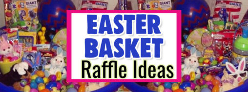26 Easter Basket Raffle Ideas For Prizes or Fundraisers  - clever Easter raffle basket ideas for your big grand prize or to raffle off at a fundraising event...