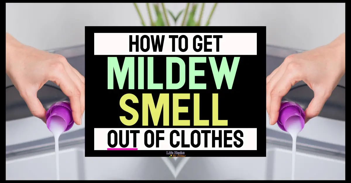 How to get mildew smell out of clothes and remove sour smell from clothes quickly - sour laundry remedy
