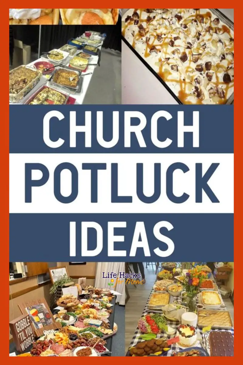 Potluck Ideas For Church - Church potluck meals and more ideas - Having a potluck dinner at church? These church potluck ideas are easy and perfect for a crowd. Potluck dishes, recipes, desserts, casseroles, slow cooker potluck food, sides and theme ideas for a large group or crowd. I make these potluck ideas for work and for holiday party food too 