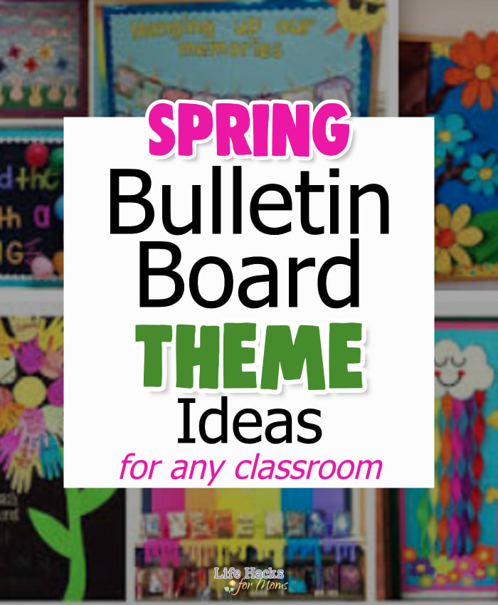 Spring bulletin board theme ideas and printables for March, April, May and June - Unique bulletin board ideas for the classroom
