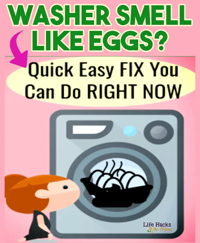 Washer smells like eggs? Or your high-efficiency washer smells like sewer - Here's how to fix a washing machine that smells like rotten eggs, sewerage or like vomit