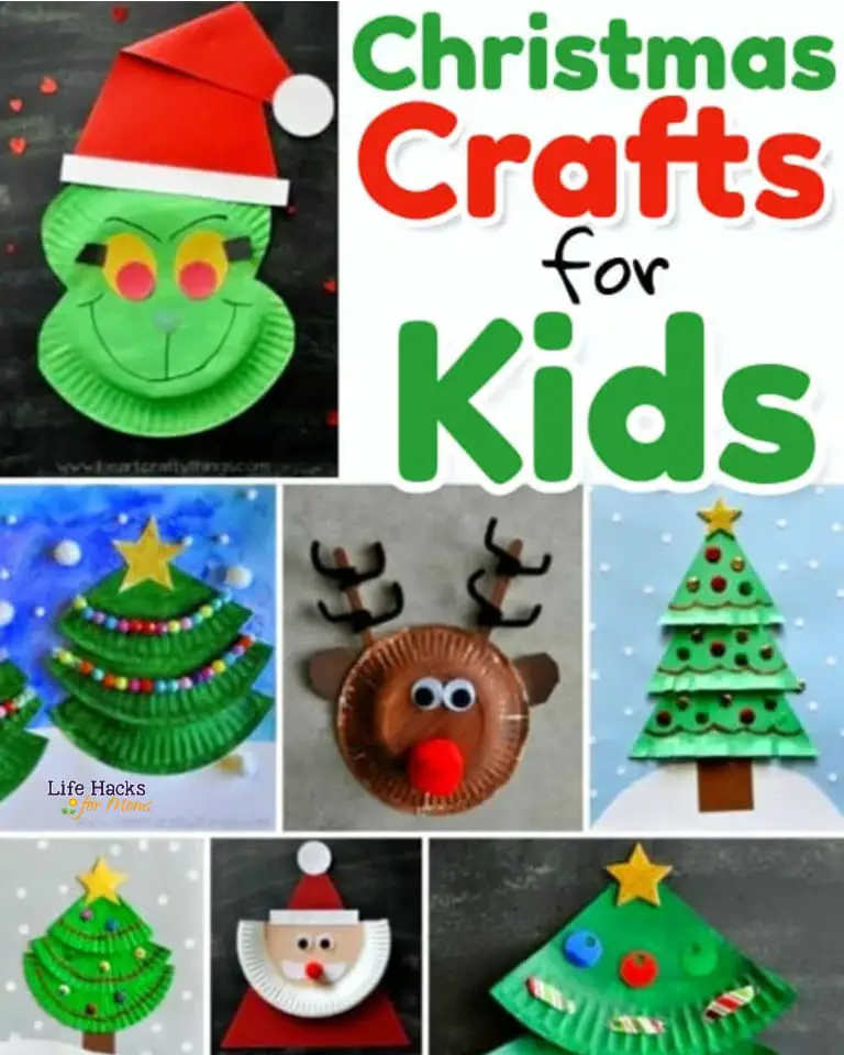 Christmas Crafts For Kids - Super Simple Christmas Crafts for Toddlers (age 2-3), Preschool And Kids Of All Ages To Make In The Classroom, At Home Or In Sunday School