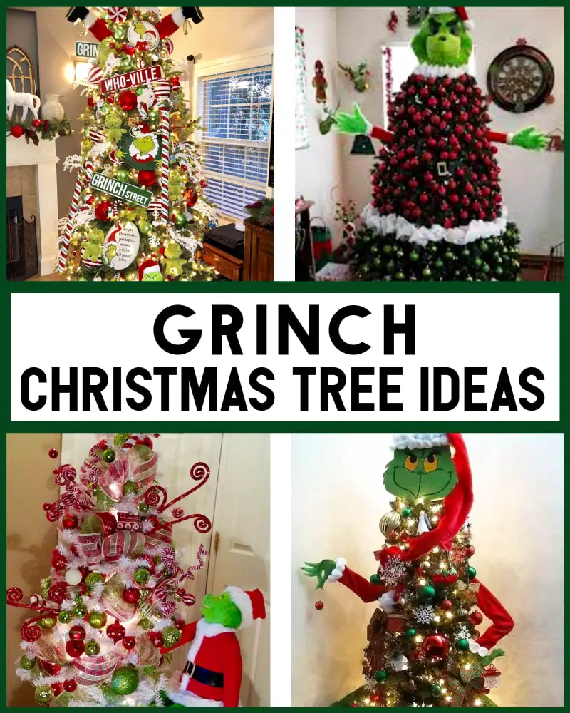 Grinch Christmas Tree Ideas - DIY Grinch Christmas Decorations