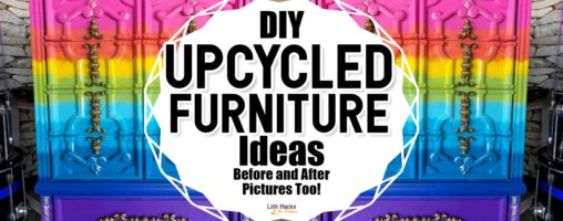 DIY Repurposed Furniture Ideas Before and After Pictures  -from dressers without drawers ideas to repurposed old chests and china cabinets, these before and after furniture makeover ideas are inspiring ME to upcycle some old furniture...