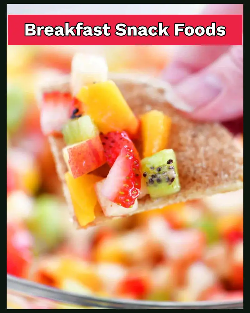 Breakfast snack foods - cold brunch food for party or brunch potluck - creative breakfast buffest ideas for a breakfast potluck at work or church brunch