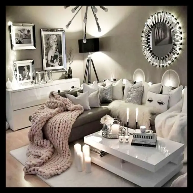 Grey Chic Living Room - From: Popular Home Decorating Ideas and Trends