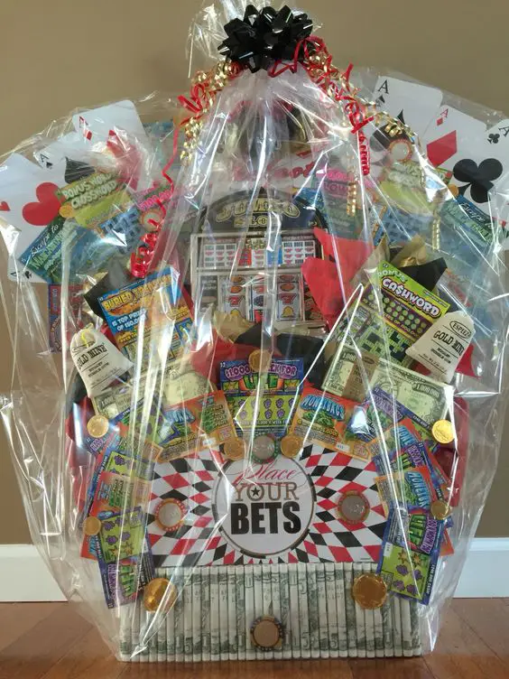 tricky tray ideas for basket - class reunion raffle basket ideas for adults