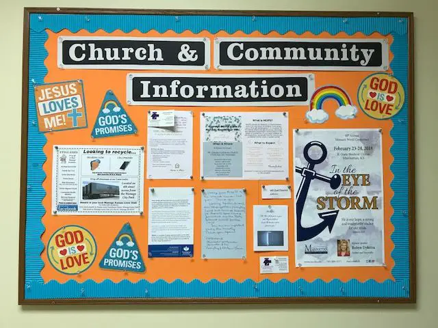 church information board ideas - modern church bulletin board design for announcements