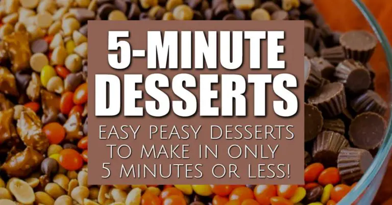 5 minute desserts