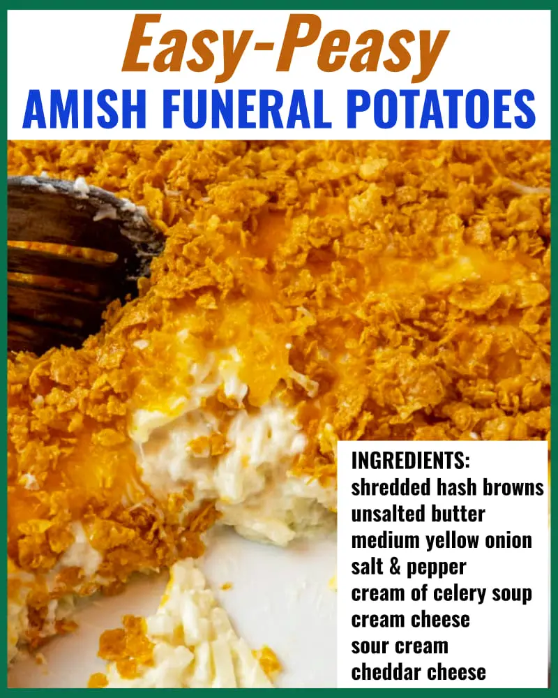 Funeral Food Ideas for a Large Group Funeral Reception Buffet-Amish Funeral Potatoes Recipes EASY recipes and variations