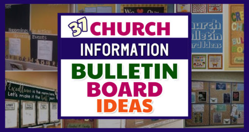 Church Information Bulletin Board Ideas-37 Creative Designs & Unique Decorations  -creative info & announcement board designs for bulletin boards in your church including decorating ideas, tips and more to keep your congregation updated...