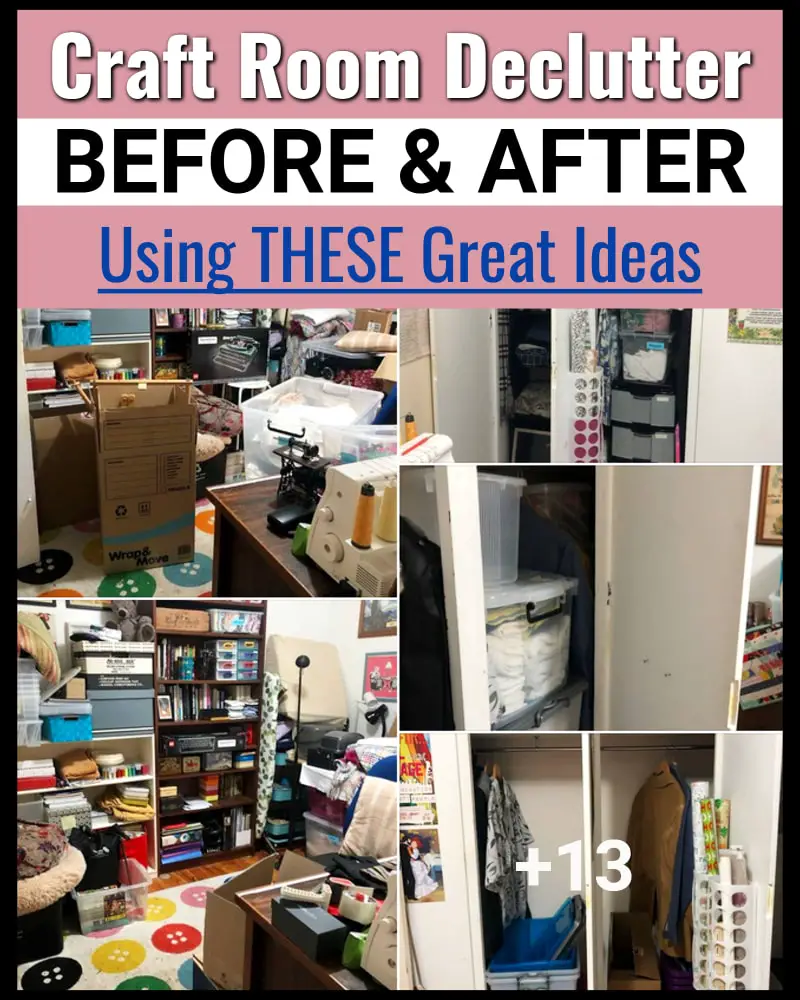 Craft Room Organization Hacks That Work on ANY Budget - how to declutter and organize craft supplies in a small space on a budget. Clever DIY craft storage ideas and cheap DIY home organization hacks to try From : Quick Decluttering Hacks I Wish I Knew Sooner