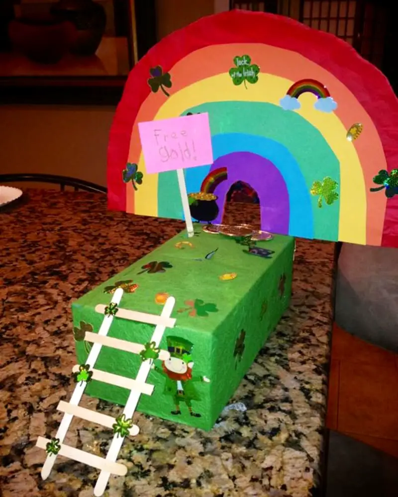 leprechaun trap ideas - preschool leprechaun shoebox traps the prek class made