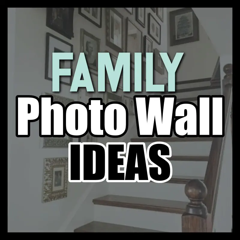 Photo Wall Ideas-Shelves with Photos-Family Picture and Shelf Arrangements on Walls
