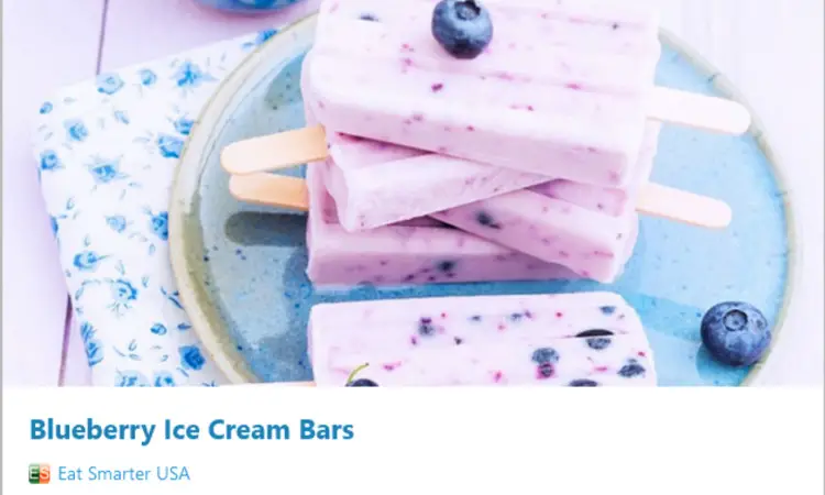 blueberry ice cream and easy no bake blueberry desserts