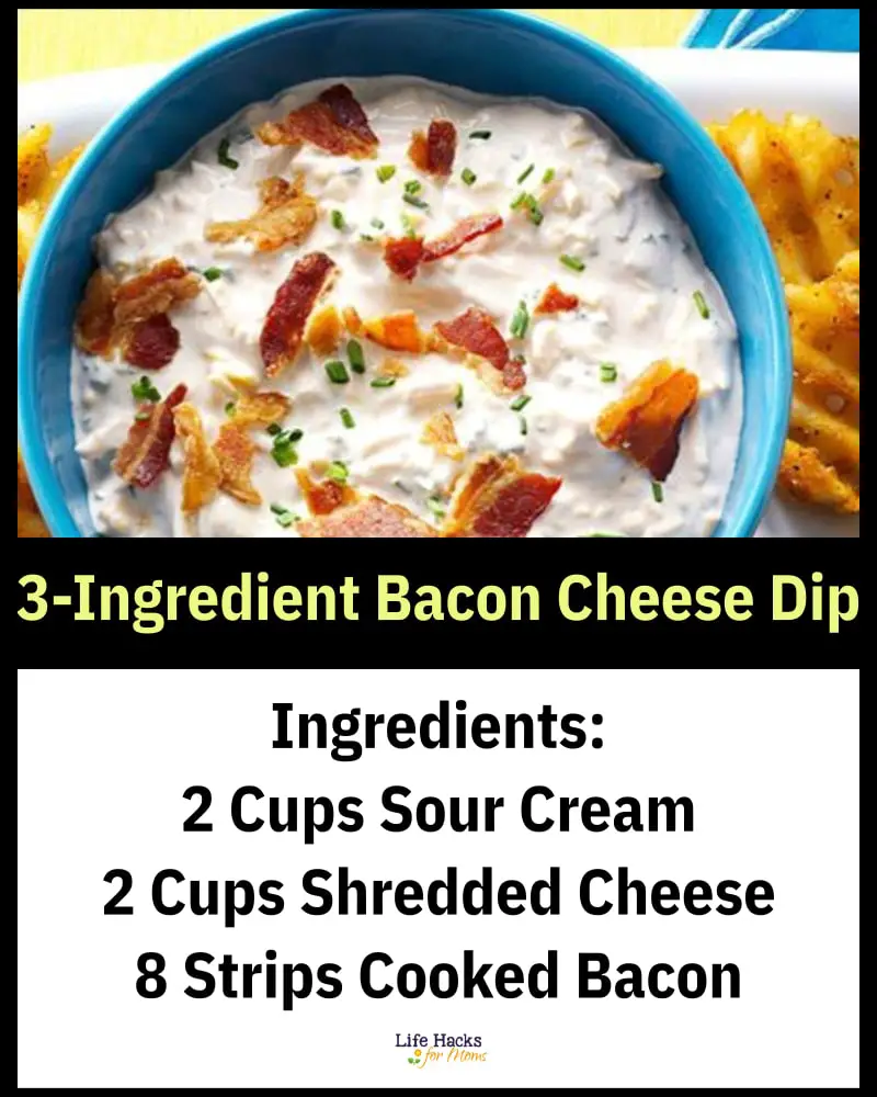 3 ingredient party dip